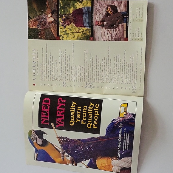 Interweave Knits Magazine Fall 2001 Fabulous Fall Sweaters For Work And Play - Picture 5 of 12